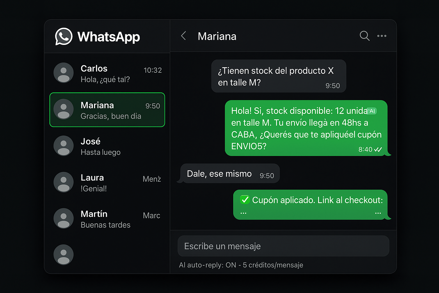 WhatsApp AI